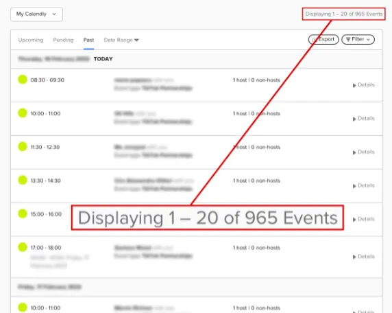 LoudLion 965 calendar events